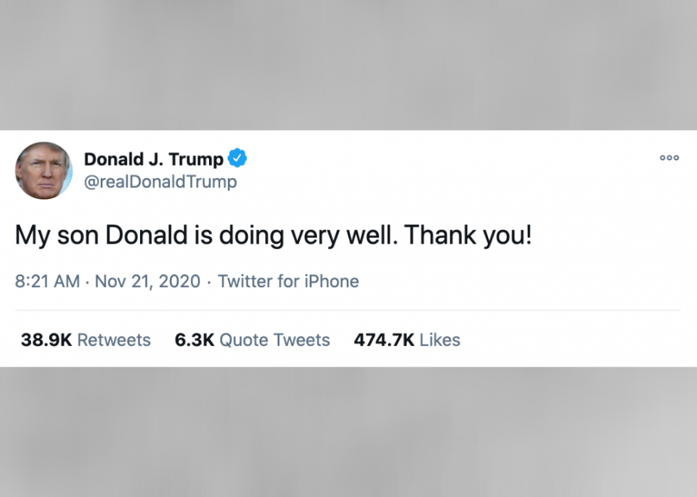 #43. Donald Trump Jr. gets coronavirus